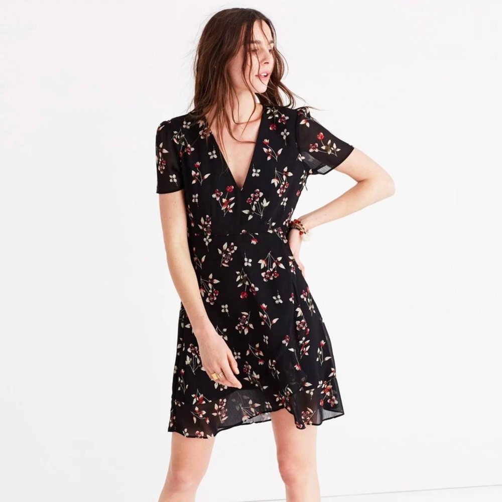 Madewell floral dress